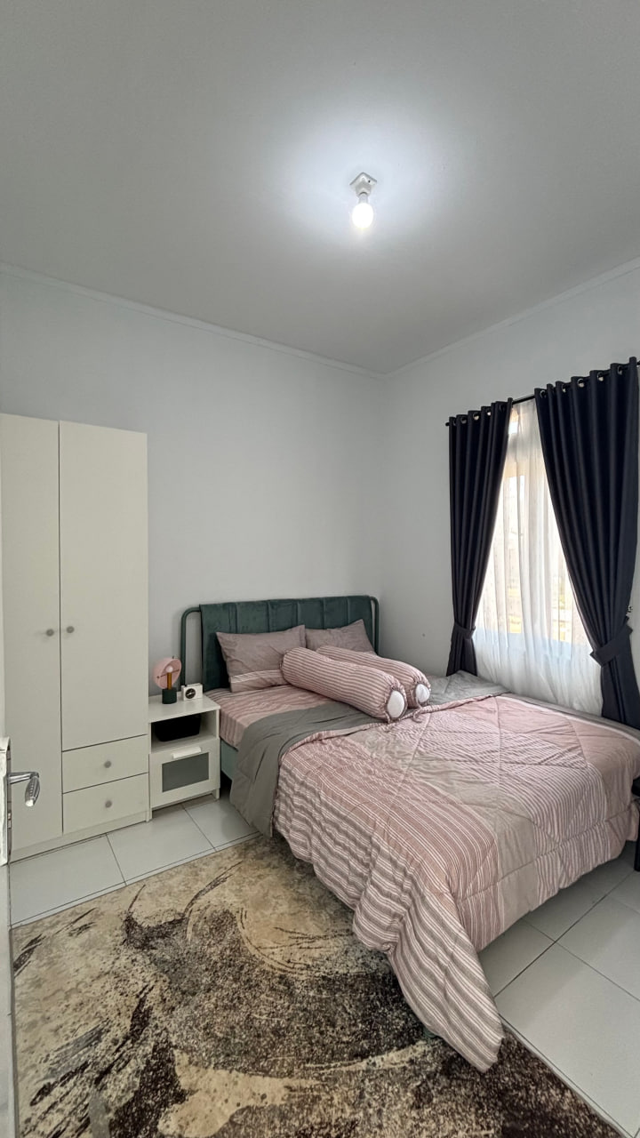 Kamar Tidur Nuansa Hijau Sejuk
